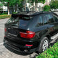 For BMW X5 E70 X5M Gloss Black Rear Roof Spoiler Boot Wing Lip Body Kit 2006-2013