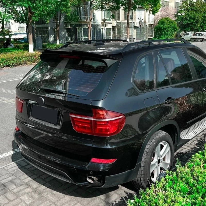 For BMW X5 E70 X5M Gloss Black Rear Roof Spoiler Boot Wing Lip Body Kit 2006-2013