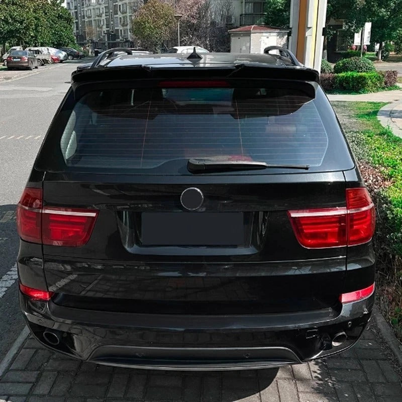 For BMW X5 E70 X5M Gloss Black Rear Roof Spoiler Boot Wing Lip Body Kit 2006-2013