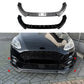 For Ford Fiesta MK8 ST Line Gloss Black Front Splitter Body Kit 17-20