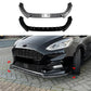 For Ford Fiesta MK8 ST Line Gloss Black Front Splitter Body Kit 17-20