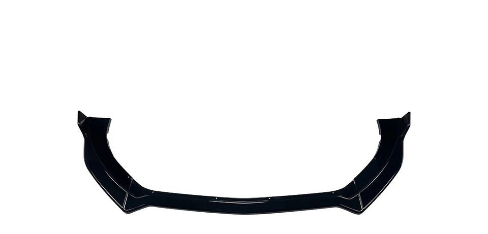 For Ford Mustang MK6 Gloss Black Front Splitter Body Kit Wing 2015-2017