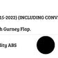 Ford Mustang GT500 Rear Spoiler with Gurney Flap 15-20 ABS Gloss Black