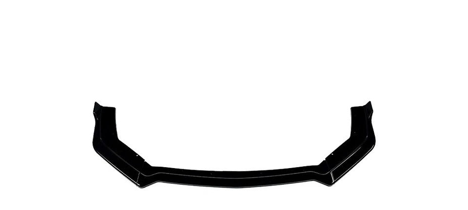 For Ford Mustang MK6.5 Gloss Black Front Splitter Body Kit Wing 2018-23
