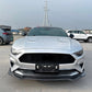 For Ford Mustang MK6.5 Gloss Black Front Splitter Body Kit Wing 2018-23