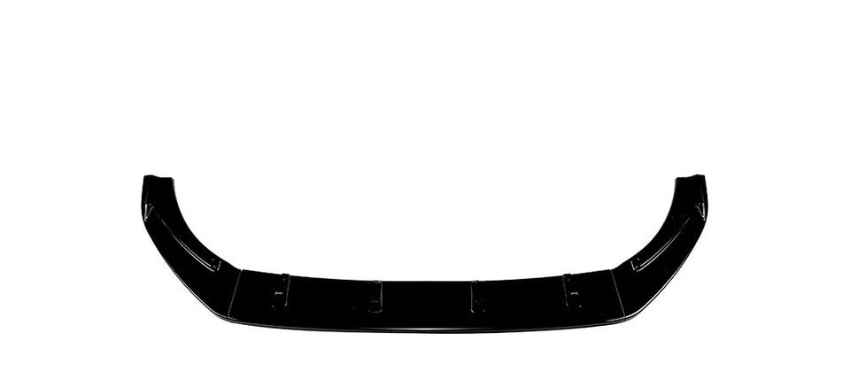 For VW Golf MK7.5 R GTD GTI TSI TDI Gloss Black Front Splitter Kit 16-20