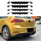 For VW Golf GTI GTD TSI TDI MK7.5 TCR Style Rear Diffuser Kit W/LED
