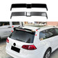 For VW Golf MK7/7.5 ESTATE R GTD GTI OT Style Gloss Black Rear Roof Spoiler