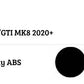 VW Golf MK8 GTI GTD GTE Car Rear Spoiler 2020-2024 Gloss Black
