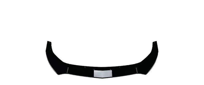 For Mercedes A Class W176 NON AMG Line Gloss Black Front Splitter Lip Facelift 16-18