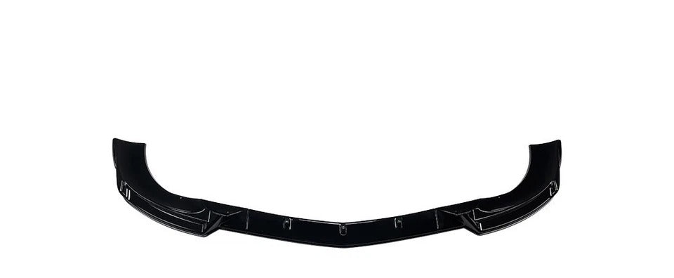 For Mercedes C Class W204 AMG Line Gloss Black Front Splitter Spoiler Lip 2007-2010