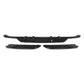 For Mercedes C Class W205 Gloss Black Rear Diffuser Lip Valance Kit 2019-21