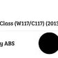 Mercedes CLA Class W117 C117 Gloss Black Rear FD Style Boot Spoiler