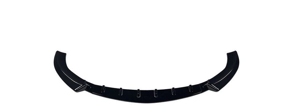 For Mercedes E63 AMG W213 Prefacelift Gloss Black Front Splitter 2016-20