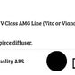 Mercedes V Class Viano Vito W447 MK3 Gloss Black Rear Valance Diffuser