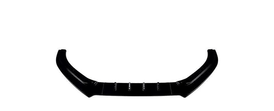 For VW Polo MK5 6C GTI Gloss Black Front Splitter Body Kit 2015-2018