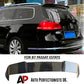 VW Passat B7 Estate Wagon Gloss Black Rear Roof Spoiler Lip Wing Body Kit 11-15