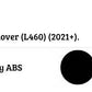Range Rover L460 Rear Roof Spoiler Wing Kit 2022-2024 ABS Gloss Black