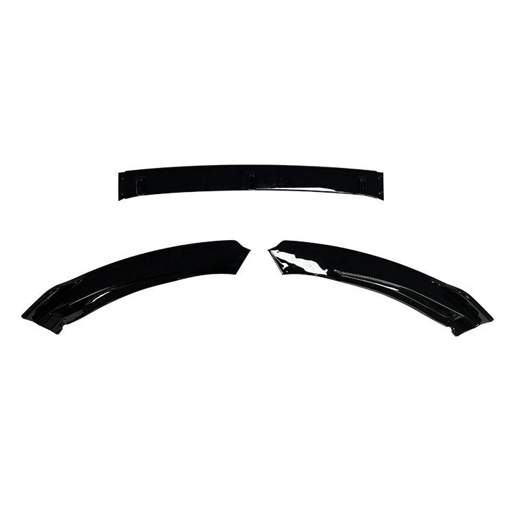 Skoda Octavia Gloss Black Front Splitter Spoiler Lip Wing Body Kit 2014-2018