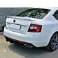 Skoda Octavia Gloss Black Rear VRS Style Boot Spoiler Lip Wing Body Kit 2014-18