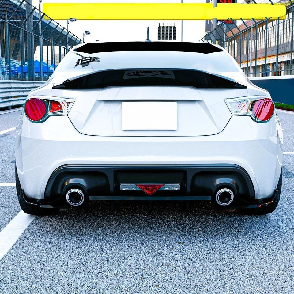 For Toyota GT86 Gloss Black Rear Diffuser Lip Body Kit