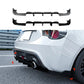 For Toyota GT86 Gloss Black Rear Diffuser Lip Body Kit