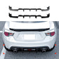 For Toyota GT86 Gloss Black Rear Diffuser Lip Body Kit