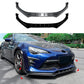 For Toyota GT86 Facelift Gloss Black Front Splitter Body Kit Aero 17-20