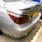 BMW 5 Series M5 E60 Rear Spoiler Boot Lip Wing Gloss Black