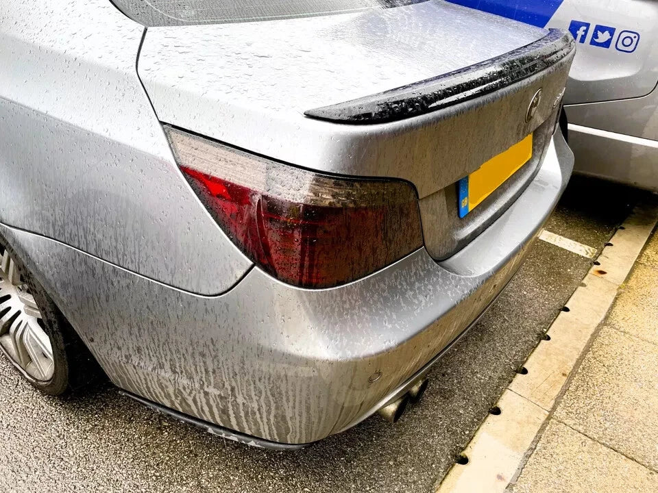 BMW 5 Series M5 E60 Rear Spoiler Boot Lip Wing Gloss Black