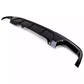 BMW 5 Series F10 Rear Quad Diffuser Lip Bumper 2010-2017 Gloss Black