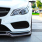 Mercedes E Class Coupe W207 C207 AMG Line Front Splitter 2013-16 Gloss Black