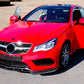 Mercedes E Class Coupe W207 C207 AMG Line Front Splitter 2013-16 Gloss Black