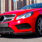 Mercedes E Class Coupe W207 C207 AMG Line Front Splitter 2013-2016 Carbon Fibre