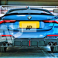 BMW ‘M Sport’ 4 Series M4 G22 G82 Gloss Black M4 Style Boot Lip Spoiler 2020+
