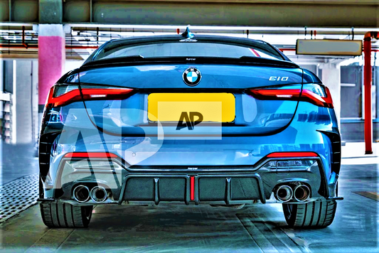 BMW ‘M Sport’ 4 Series M4 G22 G82 Carbon Fibre M4 Style Boot Lip Spoiler 2020+