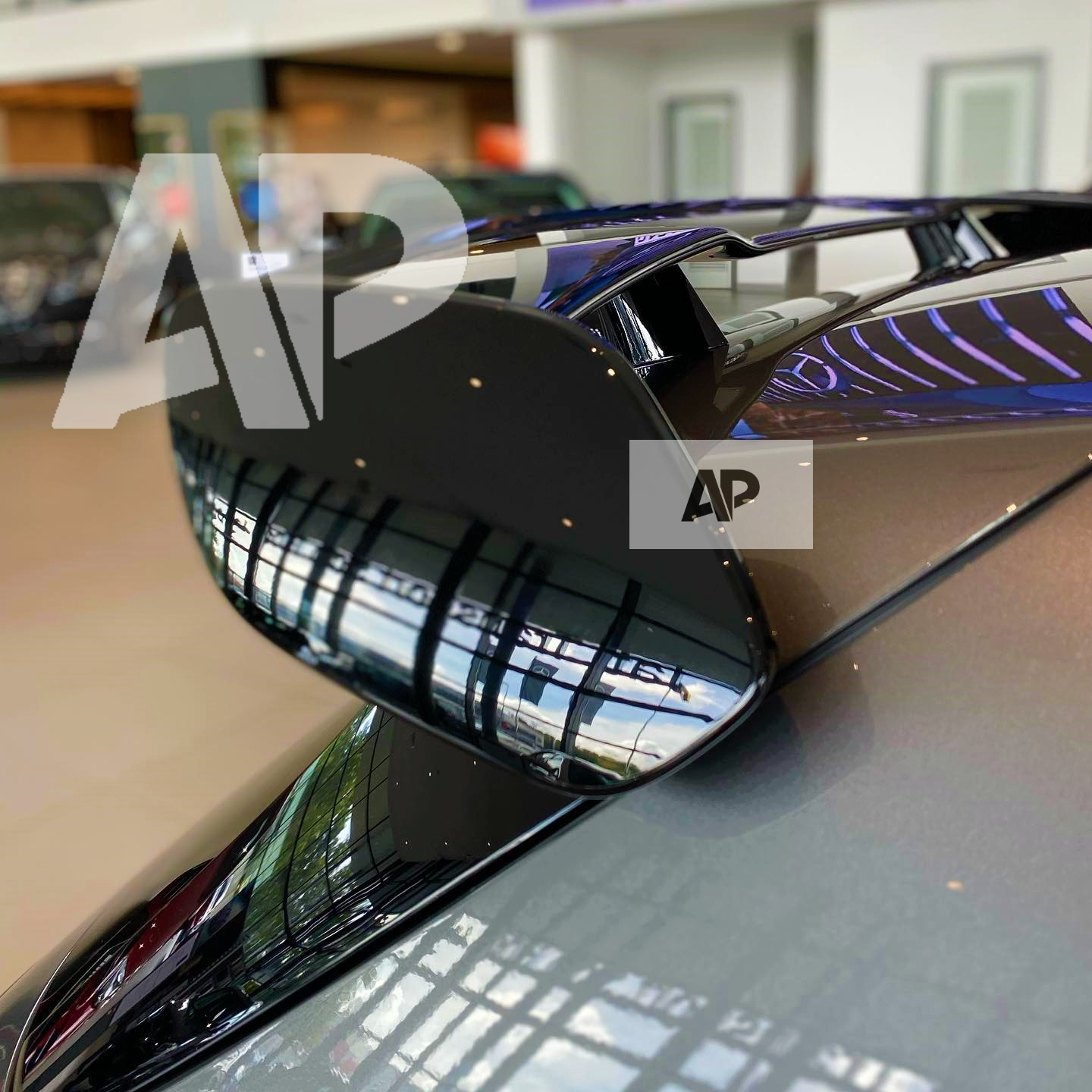 Mercedes 'A35 A45 AMG Style' A Class W177 Carbon Fibre Boot Roof Spoiler 2018 +