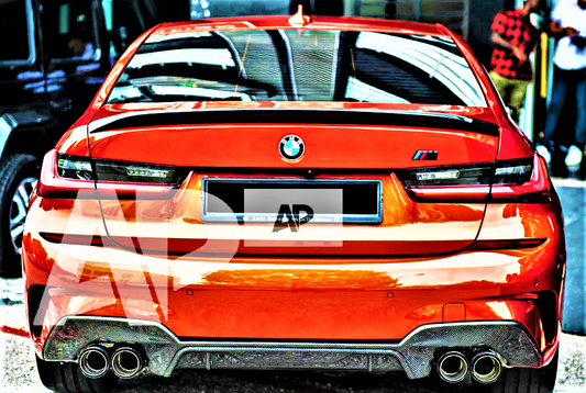 BMW 3 Series M3 G20 G80 ‘M Performance MP Style' Carbon Fibre Lip Spoiler 2018+