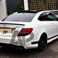 Mercedes C Class Coupe ‘C63 AMG Style’ W204 Gloss Black Lip Spoiler 2011-2015