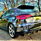 Audi 'S3 RS3 Look' A3 8V Sportback 5 Door Gloss Black Roof Spoiler 2013-2020