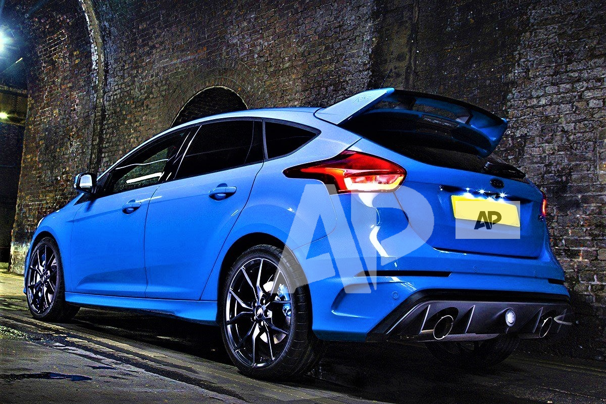 Ford Focus 'RS Style' Look ST MK3 MK3.5 Gloss Black Boot Roof Spoiler 2012-2018