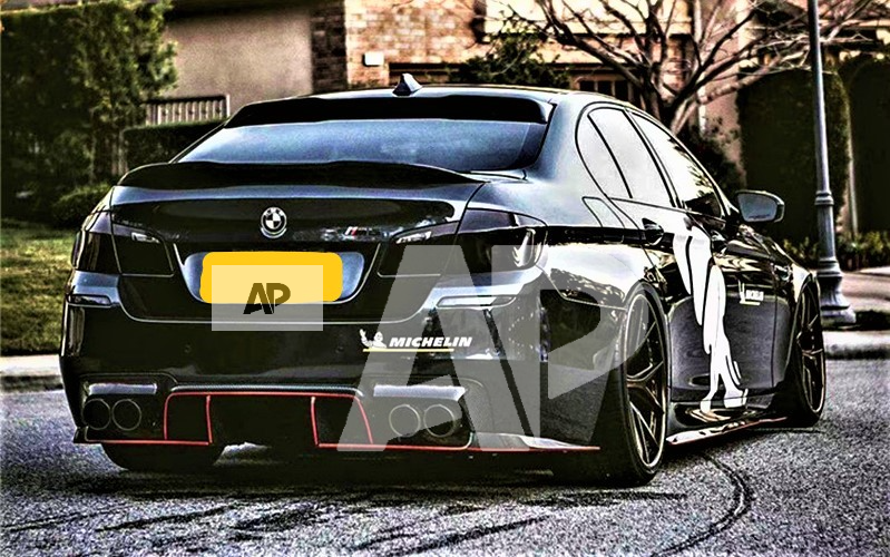 BMW ‘M Sport’ 5 Series M5 F10 Carbon Fibre High Kick PSM Ducktail Spoiler