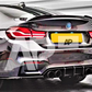 BMW M4 F82 F83 Rear Blade Style Diffuser Spoiler Body Kit M Sport 2014-2020