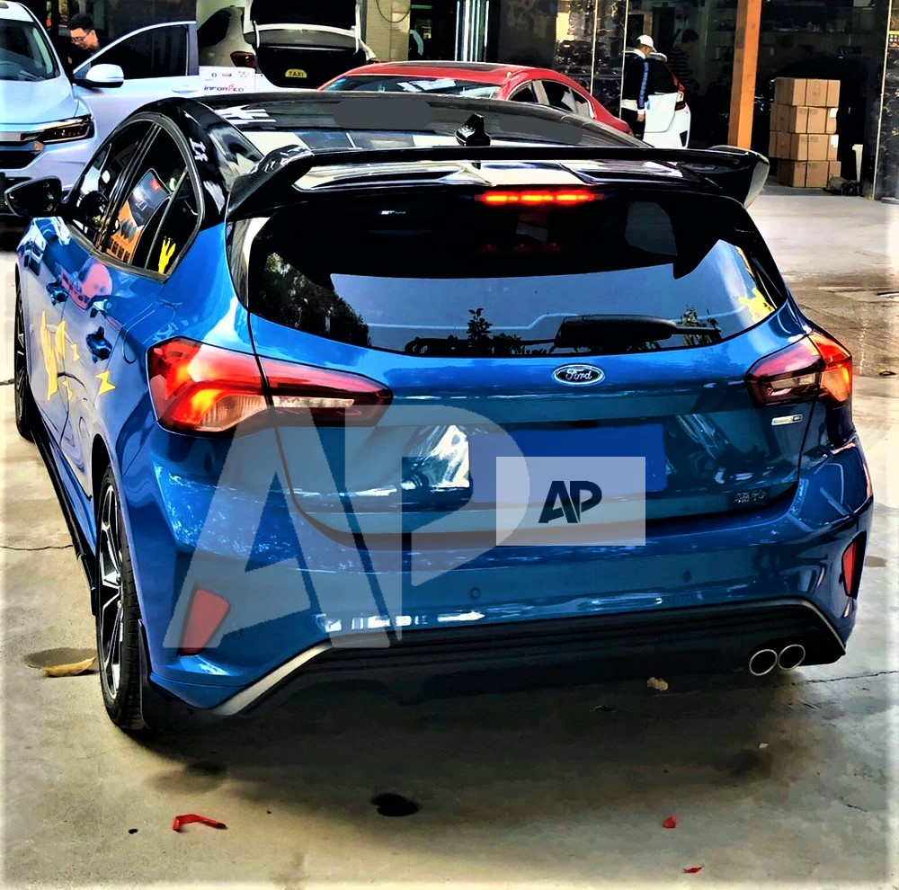 Ford Focus 'RS Style' Look ST MK4 MK4.5 Gloss Black Boot Roof Spoiler 2019+