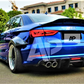 Audi A3 S3 RS3 8Y Saloon Carbon Fibre High Kick Ducktail Boot Spoiler 2020+