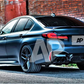 BMW ‘CS Style' 5 Series M5 G30 F90 Carbon Fibre M Sport Boot Lip Spoiler 2016+