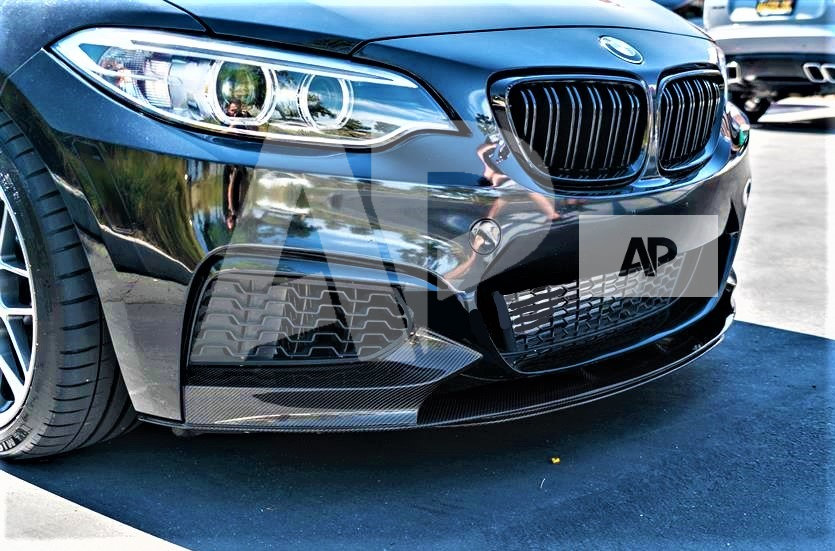 BMW 2 Series 'M2 M Performance Sport Style' F22 F23 Carbon Fibre Front Splitter Lip 2013-21