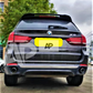 BMW 'M Sport' X5 X5M F15 F85 M50D SUV Gloss Black Rear Roof Spoiler 2013-2018