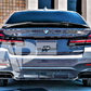 BMW ‘M Sport' 5 Series M5 G30 F90 Carbon Fibre High Kick PSM Ducktail Spoiler