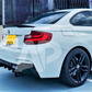 BMW ‘M Sport’ 2 Series M2 F22 F87 Gloss Black M4 Style Boot Lip Spoiler 2014-21